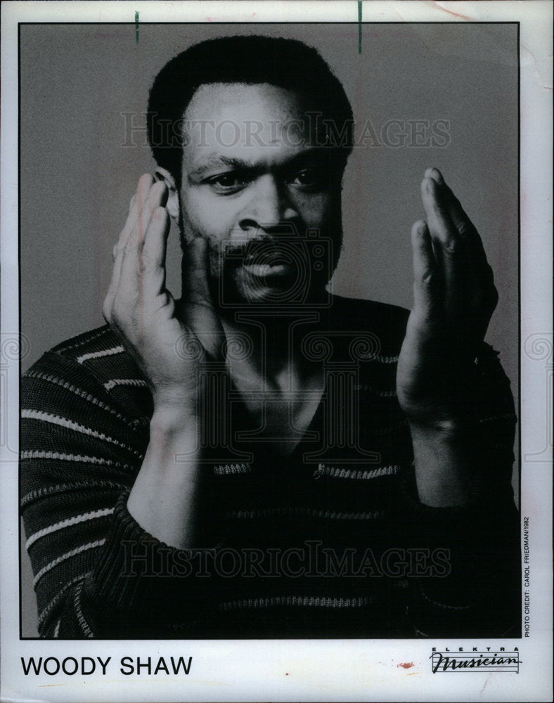 1984 Press Photo Woody Shaw jazz trumpeter composer- Historic Images