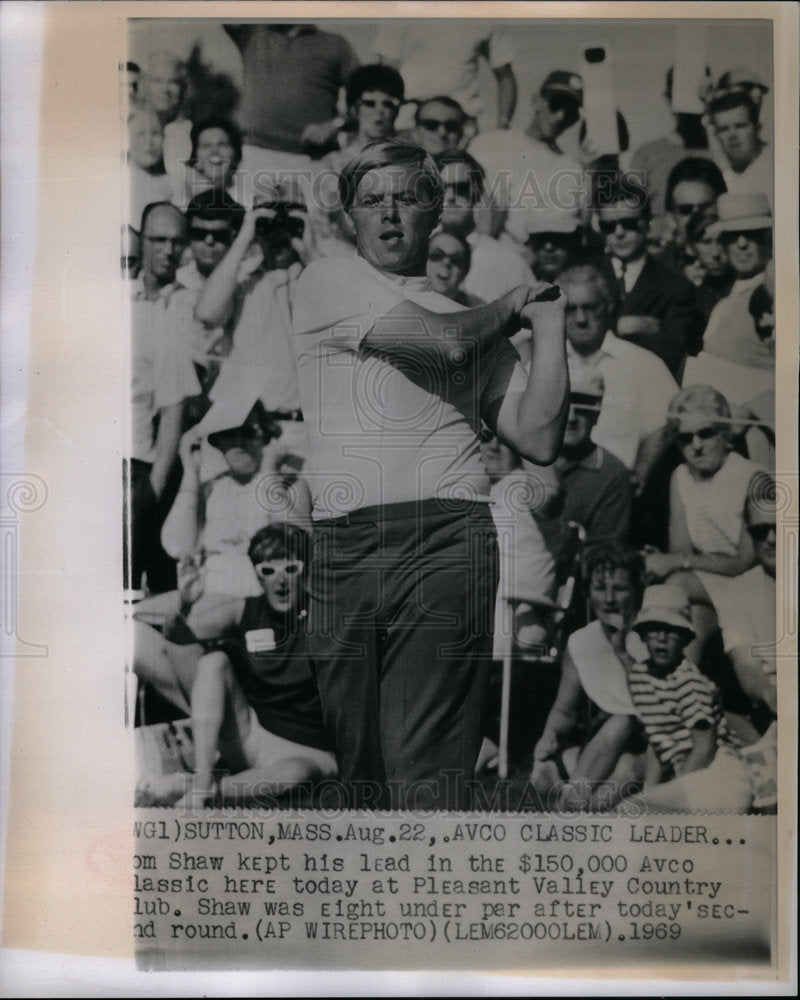 1969 Press Photo Tom Shaw  Avco Classic- Historic Images