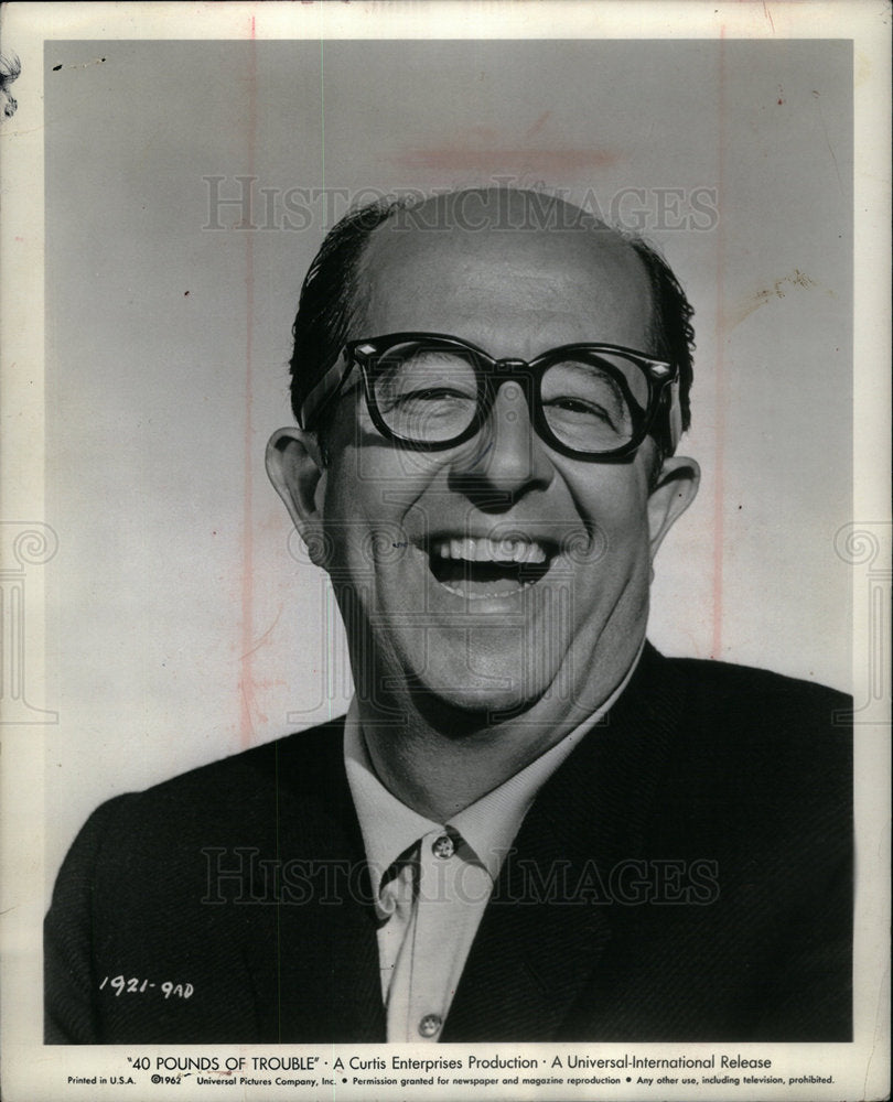 1963 Press Photo Phil Silvers Actor - DFPD60811- Historic Images