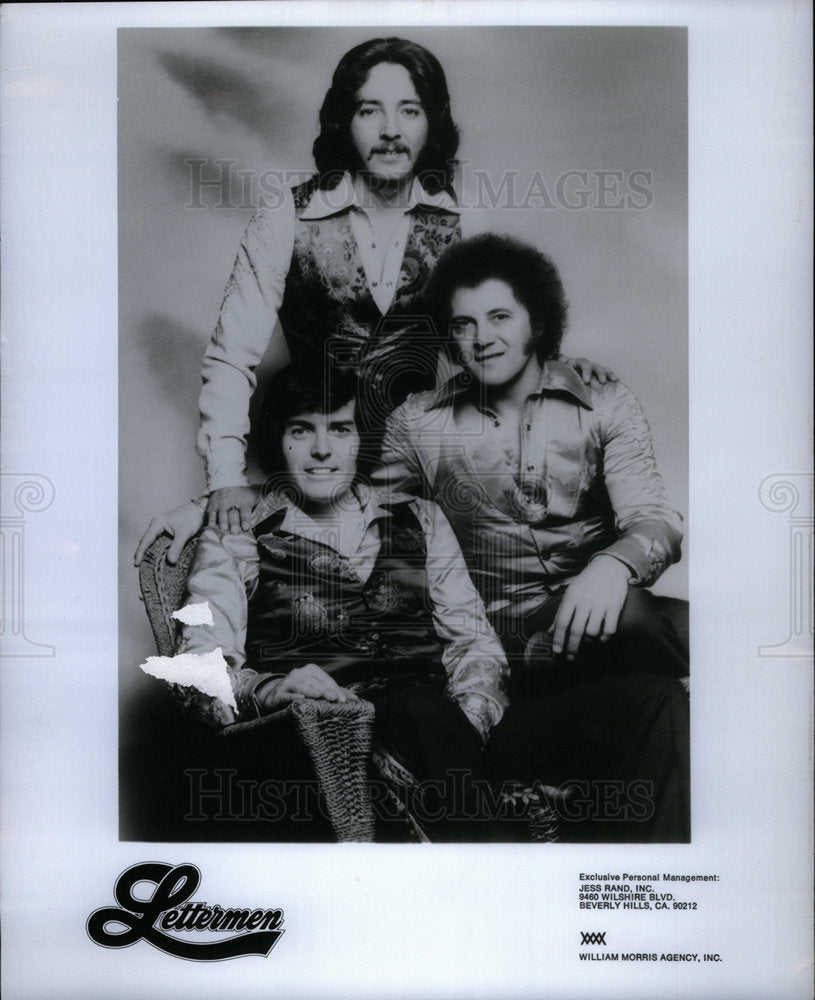 1978 Press Photo The Lettermen pop music vocal group- Historic Images