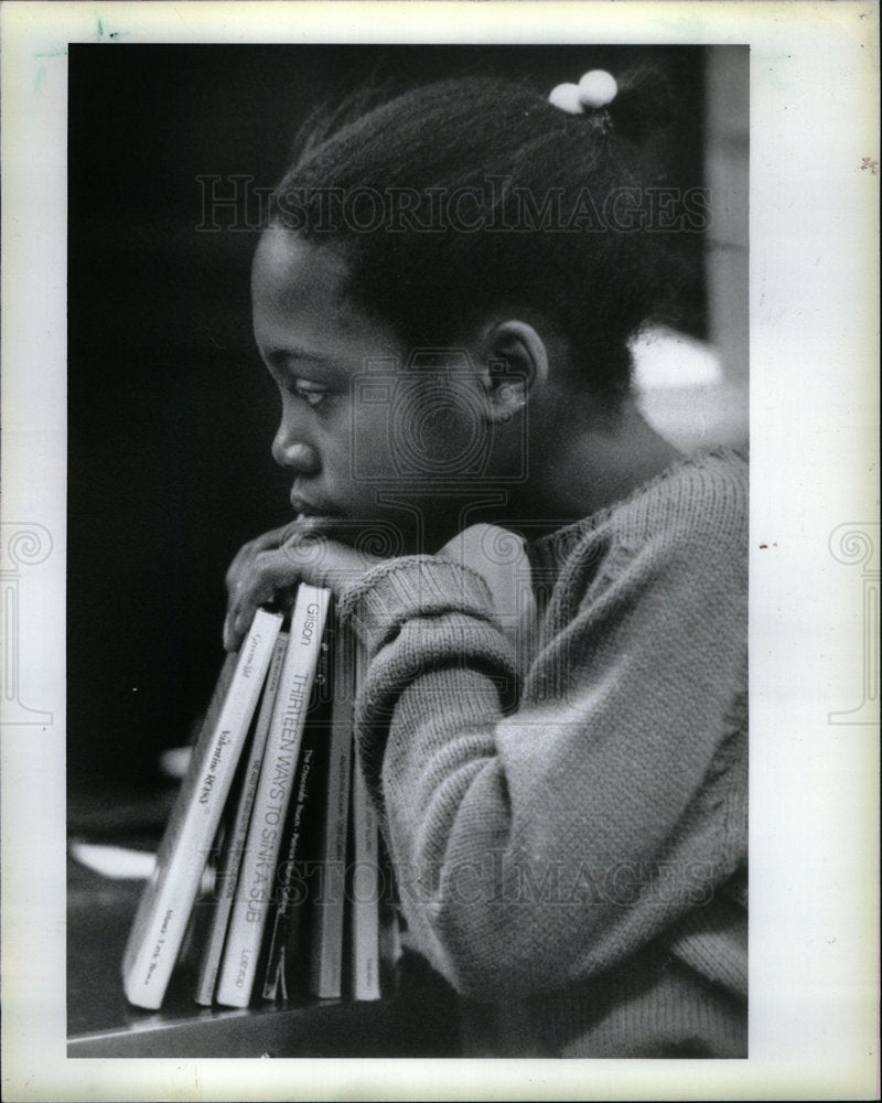 1986 Press Photo Detroit Public Library - DFPD61237- Historic Images