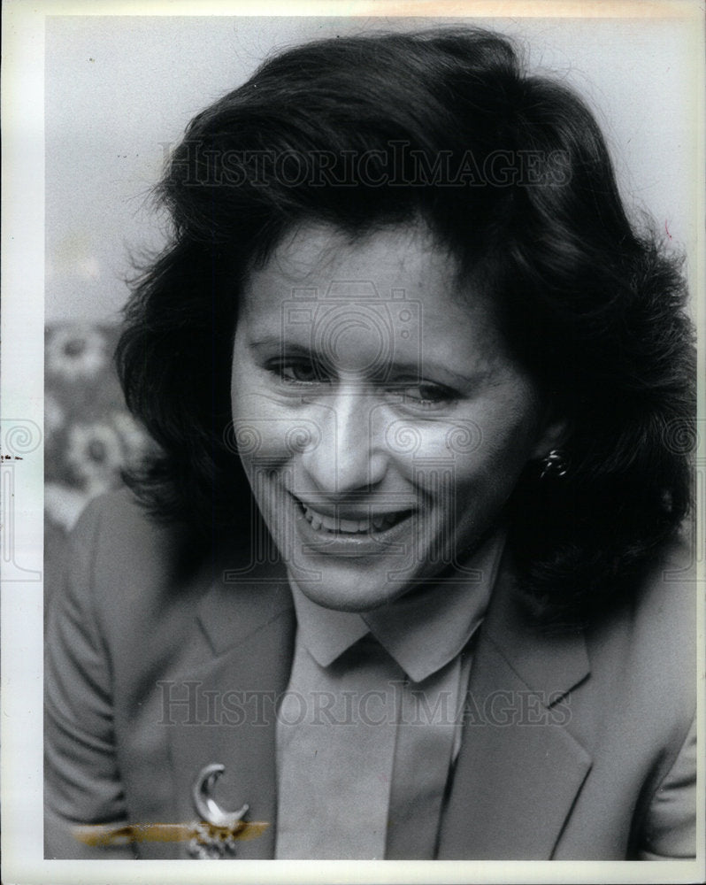 1986 Press Photo Lynn Talbert wife Bob Talbert - DFPD61965- Historic Images