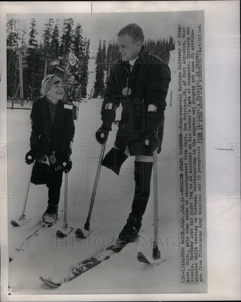 1988 Press Photo Matt Koldewy SKI Arapahoe Basin - DFPD63227- Historic Images