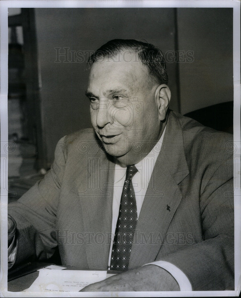 1956 Press Photo Clarence Reed Lt. Governor Former - DFPD64503- Historic Images