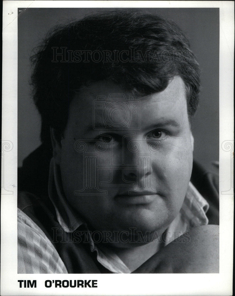 2001 Press Photo Tim O&#39;Rourke entertainer - DFPD65133- Historic Images