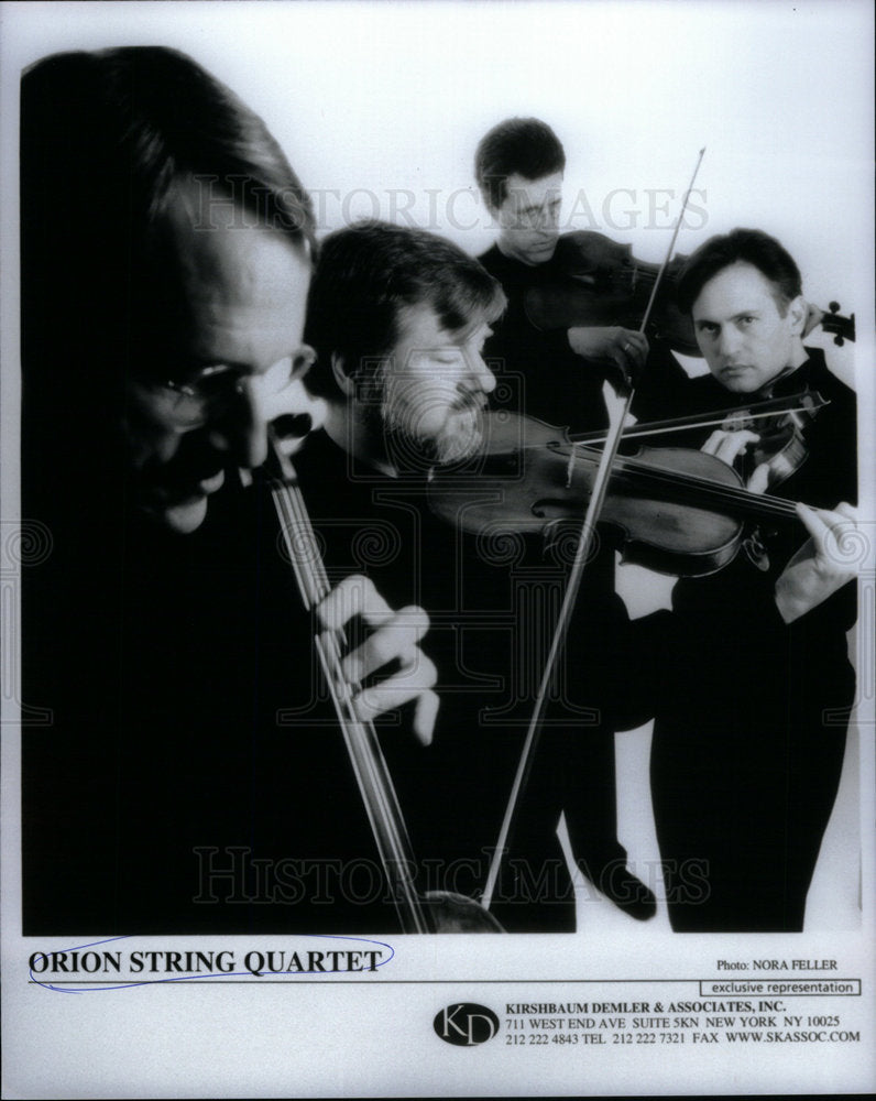 Press Photo Orion String Quartet - DFPD65221- Historic Images