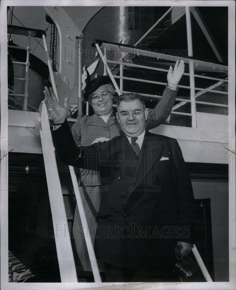 1951 Press Photo Marshall Reed Bishop Methodist - DFPD65371- Historic Images