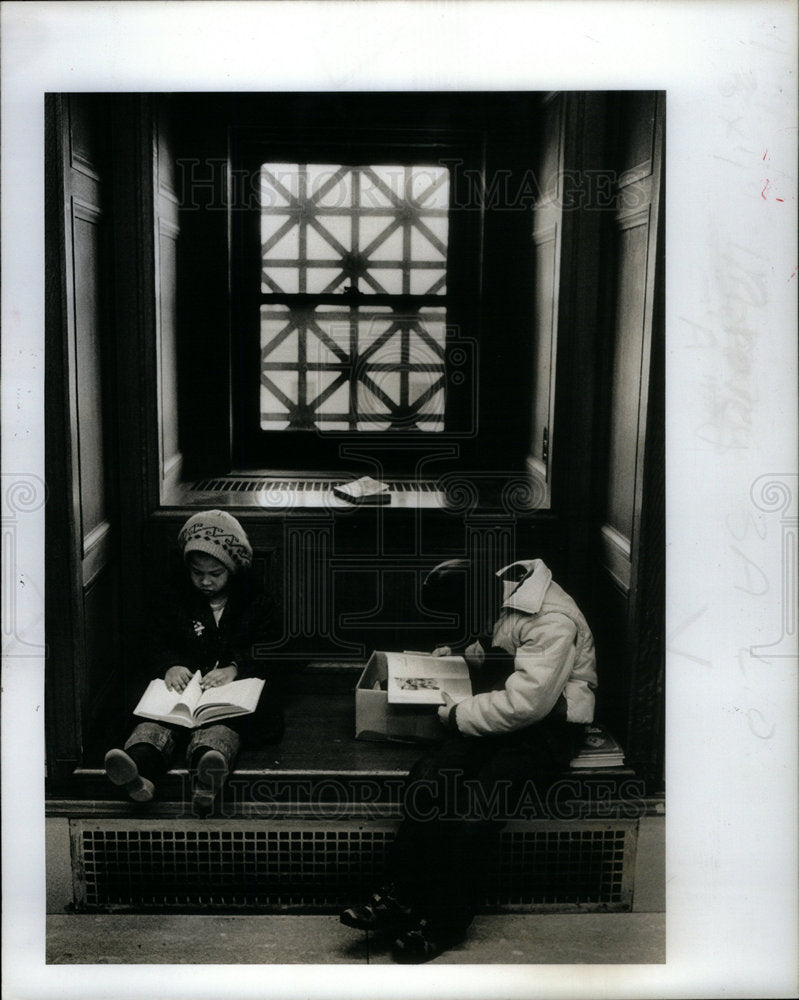 1985 Press Photo Reading cognitive process - DFPD65379- Historic Images