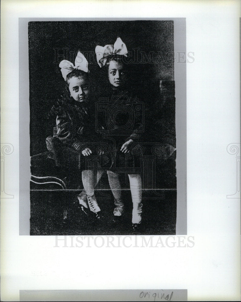 1984 Press Photo Elsie Roxborough Racial Passing- Historic Images