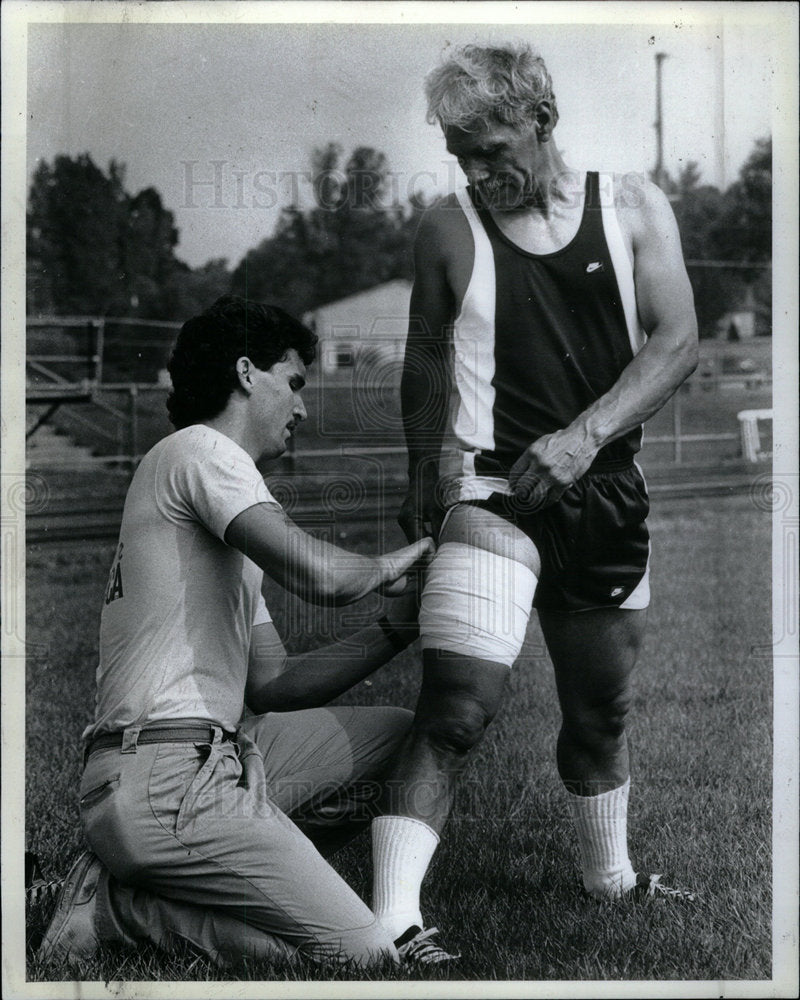 1987 Press Photo David Rocha Sprinter - DFPD68565- Historic Images