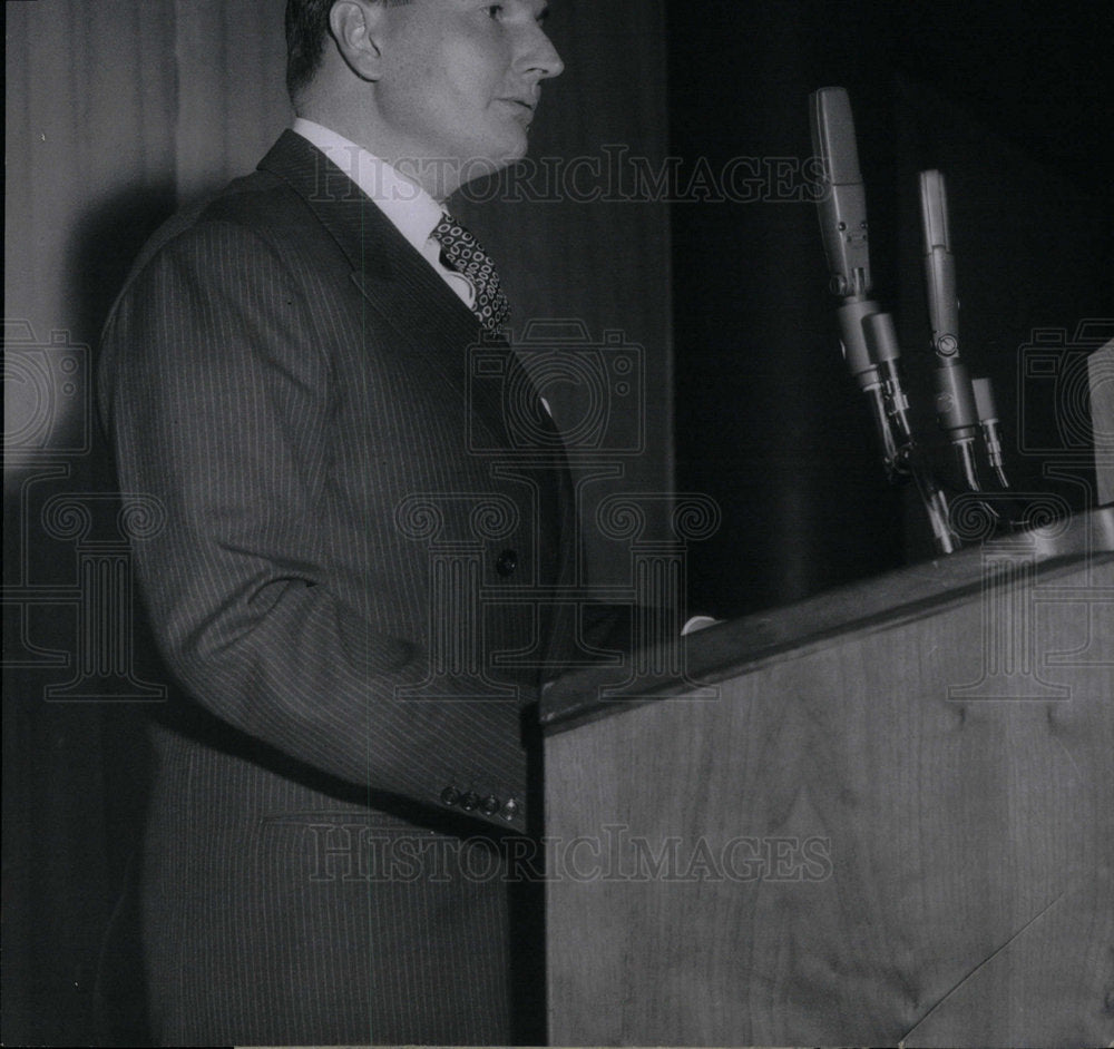 1956 Press Photo David Rockefeller- Historic Images