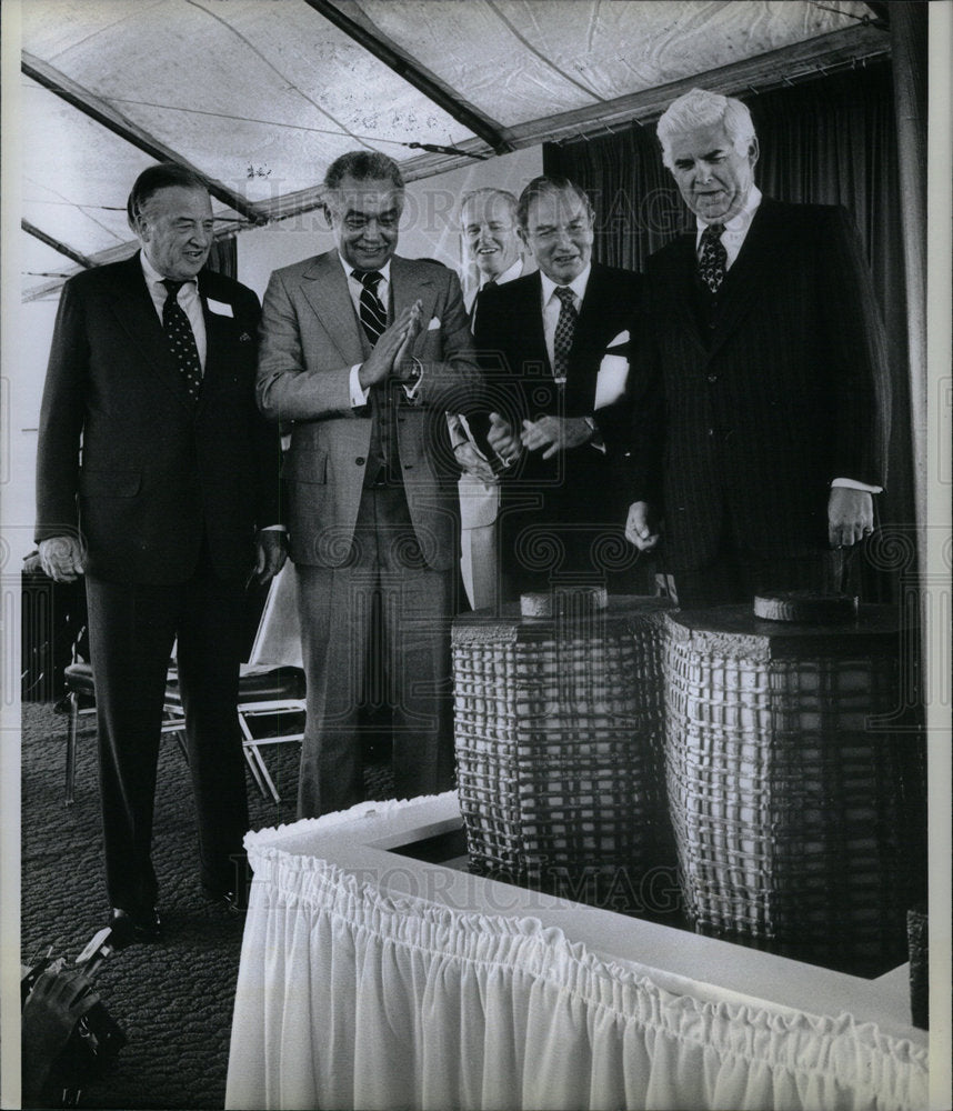 1979 Press Photo David Rockefeller Philanthropist - DFPD68637- Historic Images