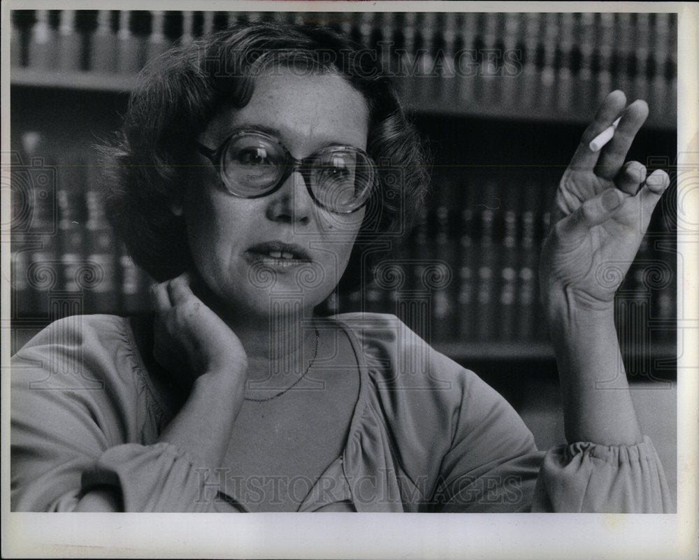 1983 Press Photo Judge Patricia Blanchard Detroit MI - DFPD70707- Historic Images