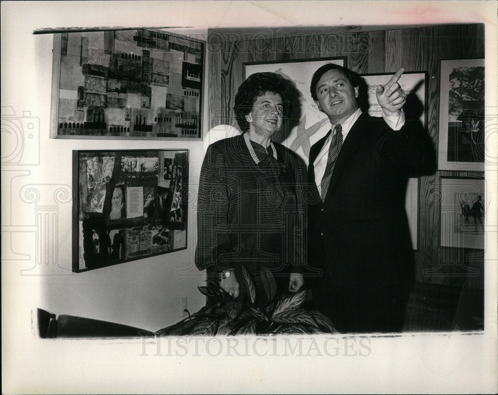 1988 Press Photo Samuel Sachs Investment Banker - DFPD71495- Historic Images