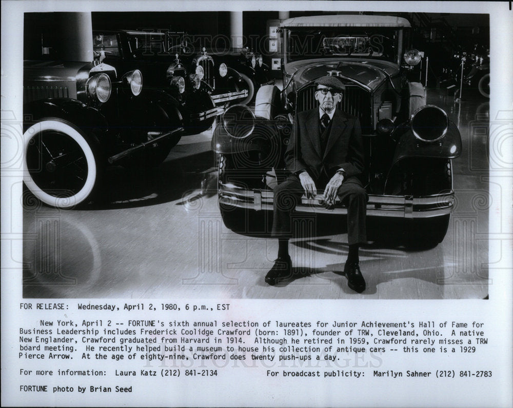 1980 Press Photo Fortune's sixth Annual business Fame - DFPD72479- Historic Images