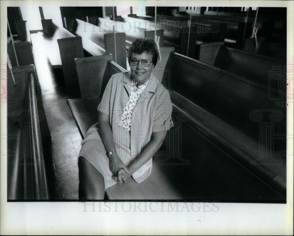 1989 Press Photo Judith Craig Bishop - DFPD72563- Historic Images