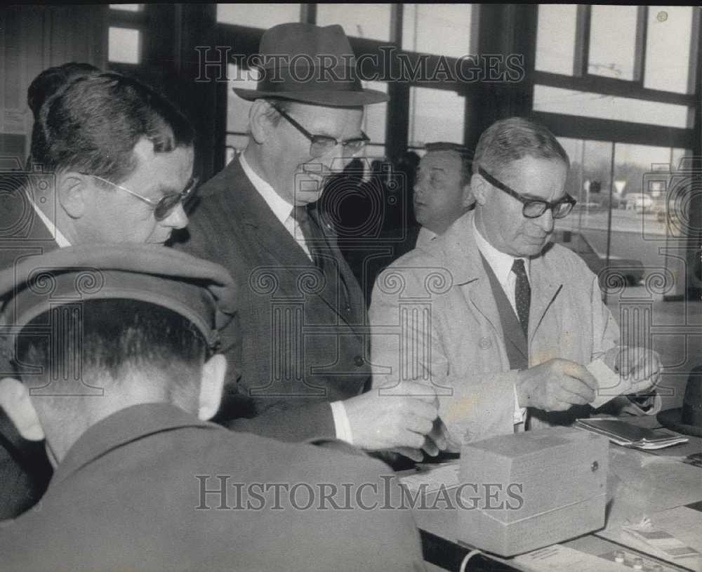 1967 Press Photo Vice President of Common Market Jean Rey