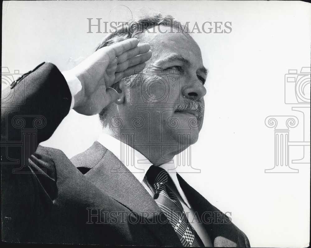 Press Photo Hussein El-Shafei, Vice-Presidetn Republic of Arab Republic of Egypt- Historic Images