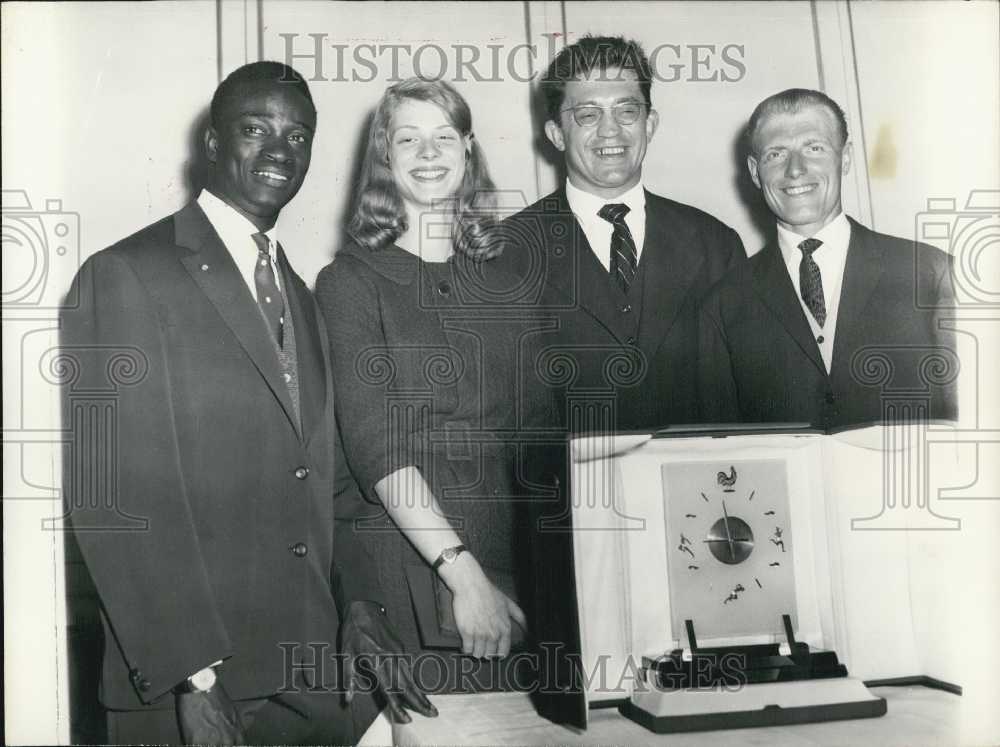 1960 Press Photo Sports Academy Grand Prize Winners- Historic Images