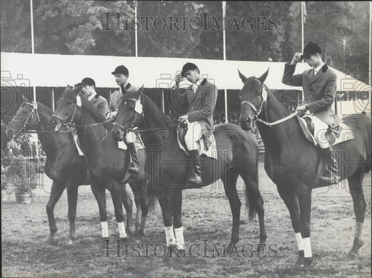 Press Photo Sowjet Team at the Grand Prix of Nations