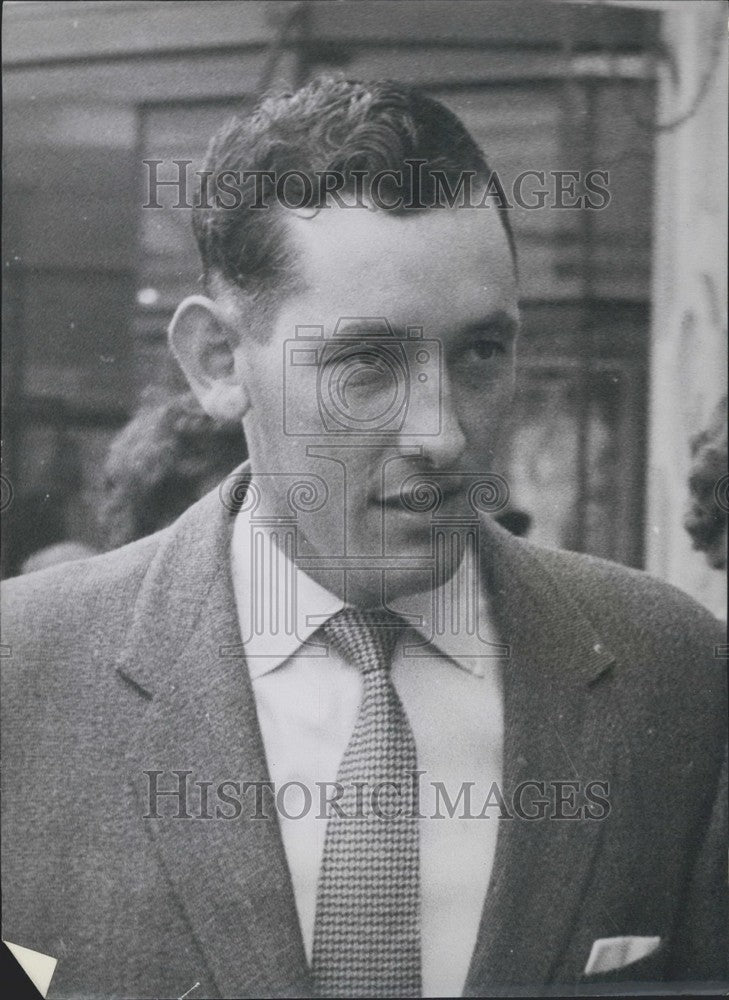 1960 Press Photo Edmund Murphy - One of the Men Accused of Doping Horses- Historic Images