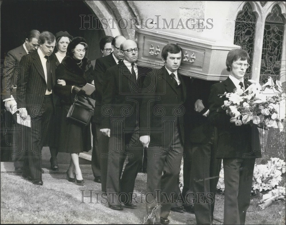 1979 Press Photo Funeral of Airey Neave, who was killed by IRA- Historic Images