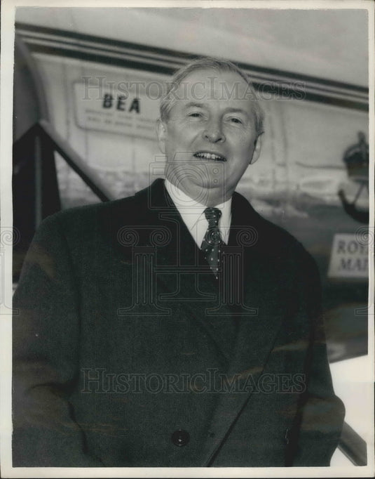 1958 Press Photo Foreign Secretary ,Mr. Selwyn Lloyd - KSB00395- Historic Images