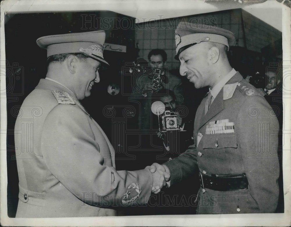 1960 Press Photo President Tito &amp; King Mohammed Zahir Shah - KSB06253- Historic Images