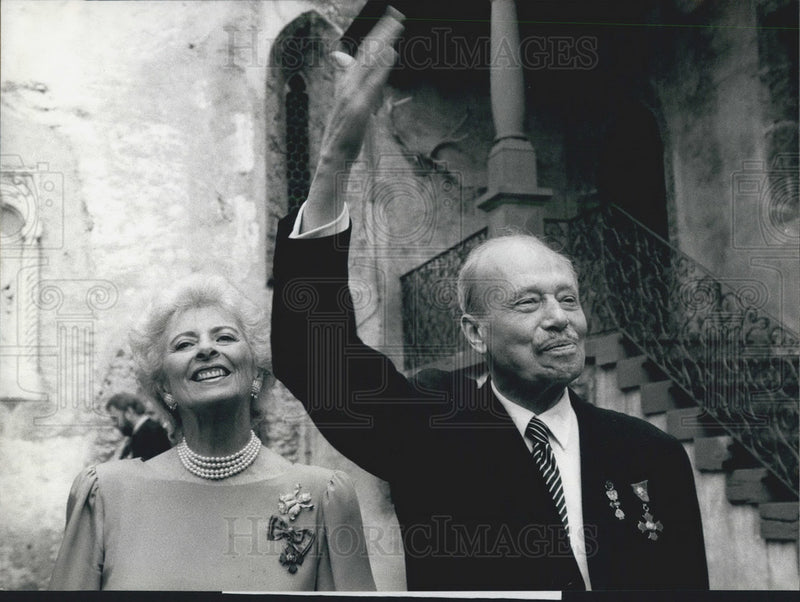 Load image into Gallery viewer, 1988 Press Photo Lichtenstein Princess Franz Joseph Wife Princess Gina
