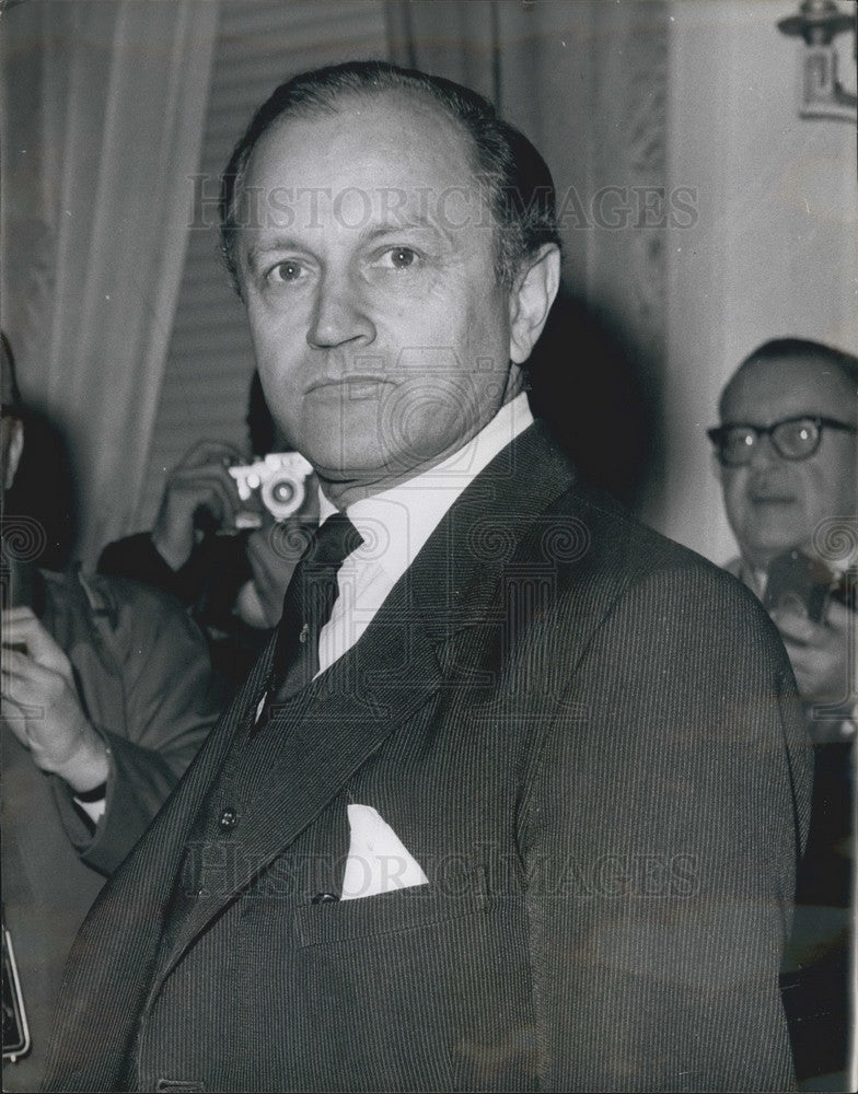 1967 Press Photo Britain&#39;s Chief Common Market negotiator, Lord Chalfont- Historic Images