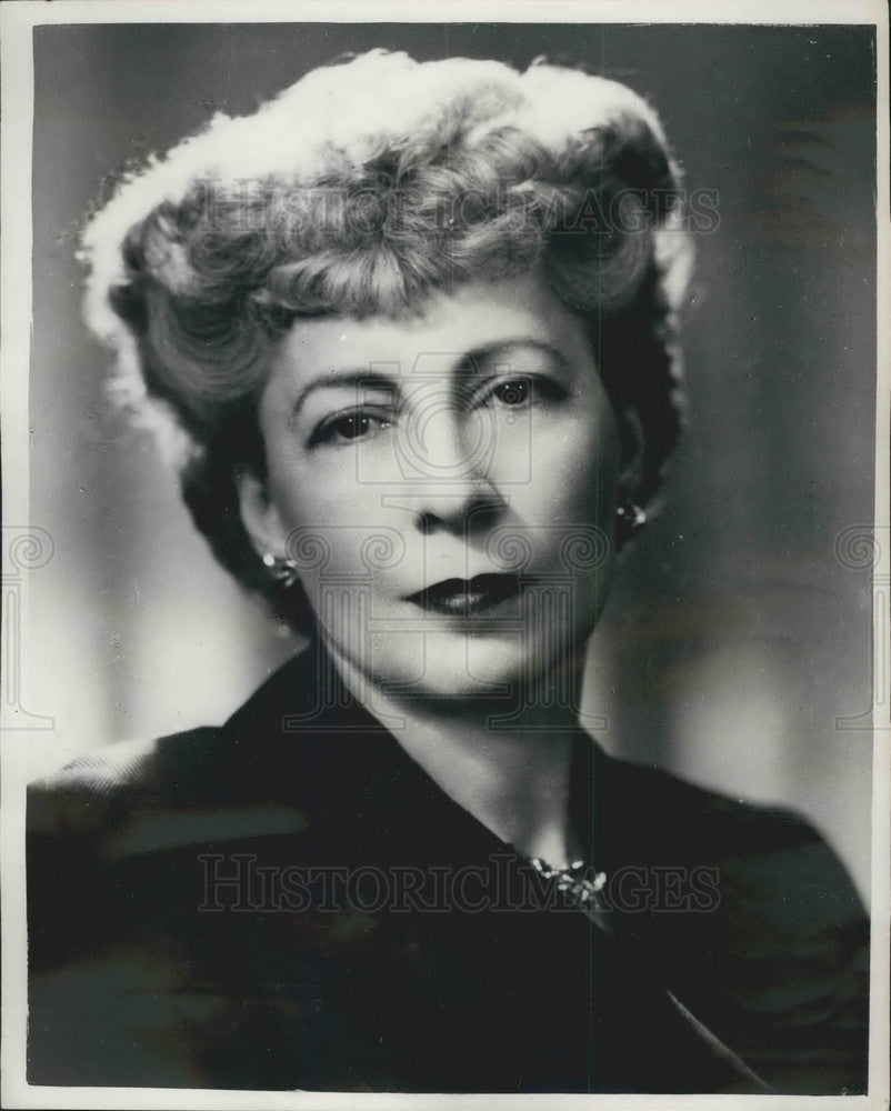 Press Photo Mme. Lopes Of Portugal - KSB08039