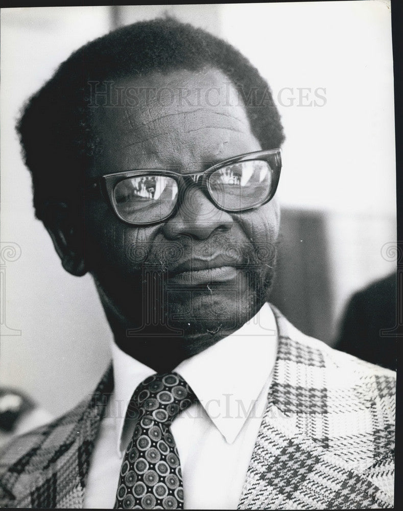 Press Photo Oliver Tambo, President, African National Congress of South Africa- Historic Images