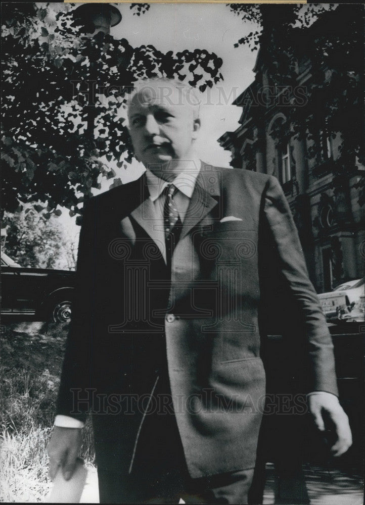 1969 Press Photo German Free Democratic Party, Walter Scheel - KSB13527- Historic Images