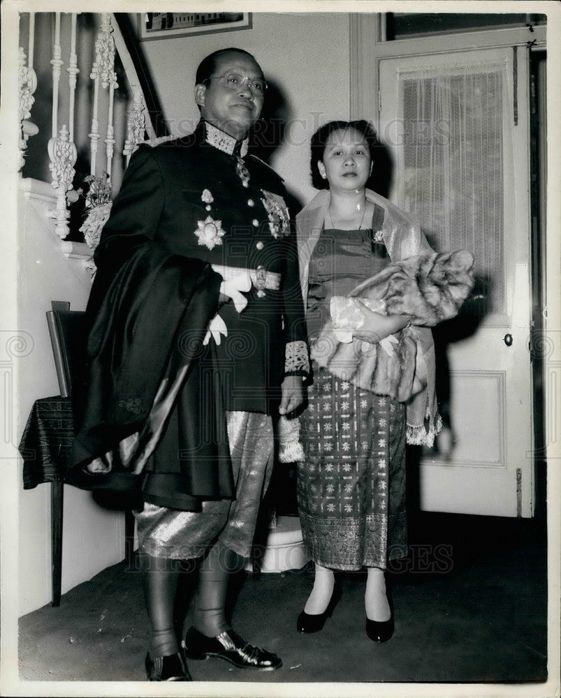 1959 Press Photo Cambodian Ambassador to London, Mr. Chenn - KSB15367- Historic Images