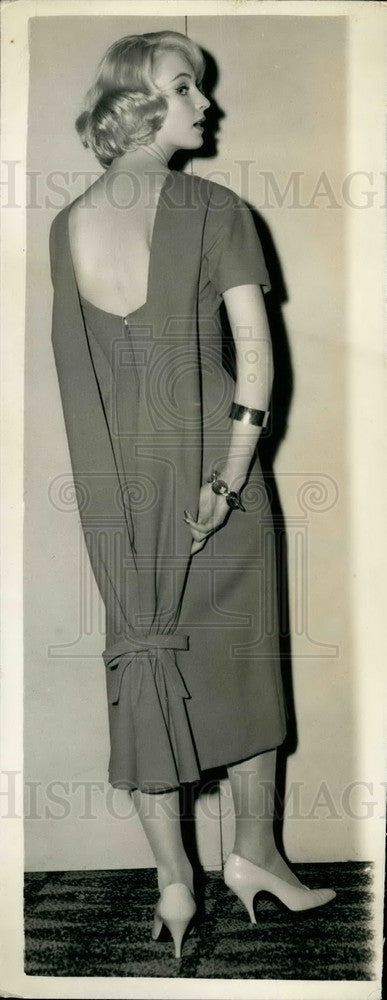 Load image into Gallery viewer, 1957 Press Photo "Wild Blue Yonder" by designer Luis Estevez - KSB15475
