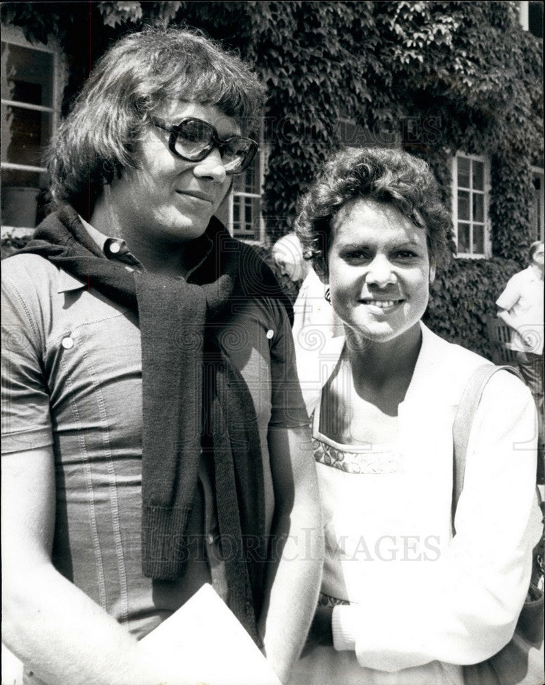 1975 Press Photo National Tennis Tournament at Eastbourne - KSB16181