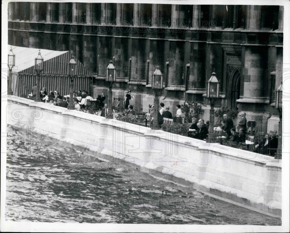 1961 Press Photo The terrace of the House of Commons - KSB19355- Historic Images