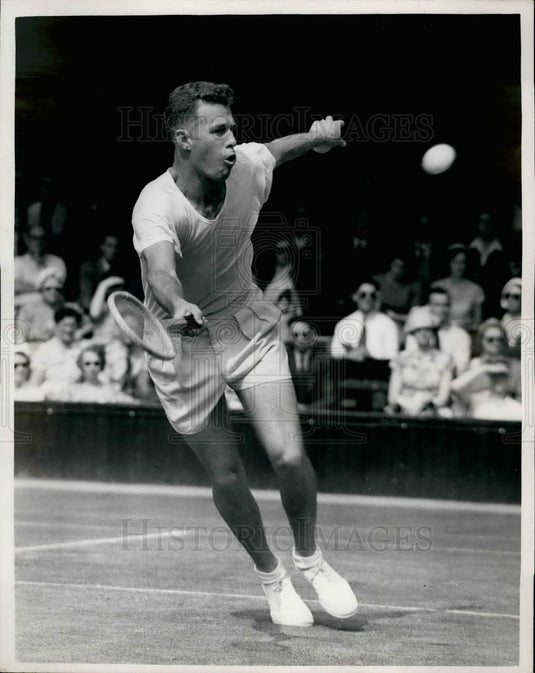 1953 Press Photo G.A. Worthington, of New Zealand,at Wimbledon - KSB21675