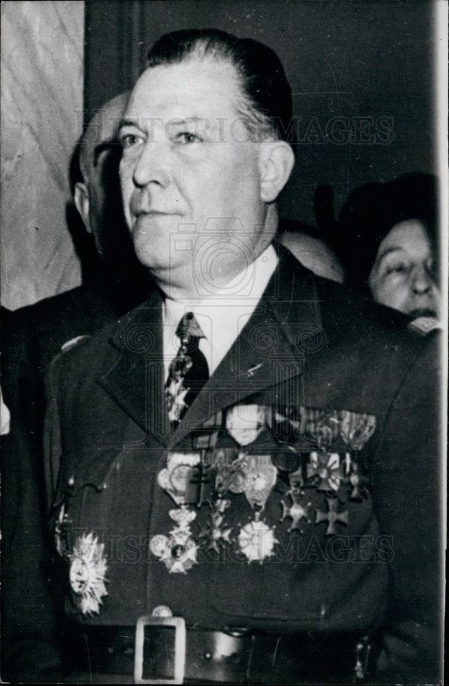 1957 Press Photo General de Jussieu-Pontcarral - KSB23221