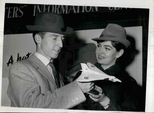 1958 Press Photo European Hatting Convention in London - KSB26537