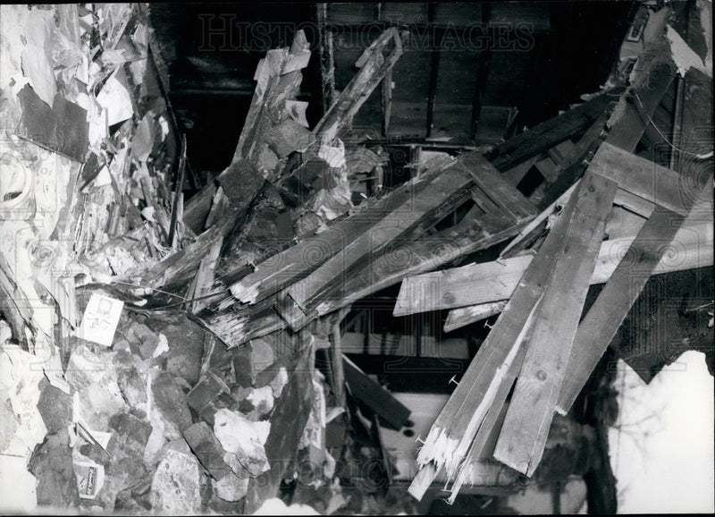 Load image into Gallery viewer, 1959 Press Photo Wreckage from gas explosion in Dortmund - KSB29795
