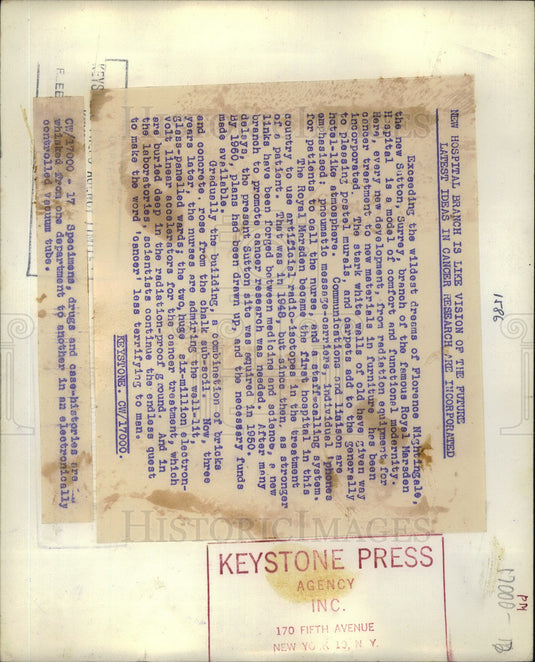 Press Photo New Hospital branch is like a vision of the future - KSB32825