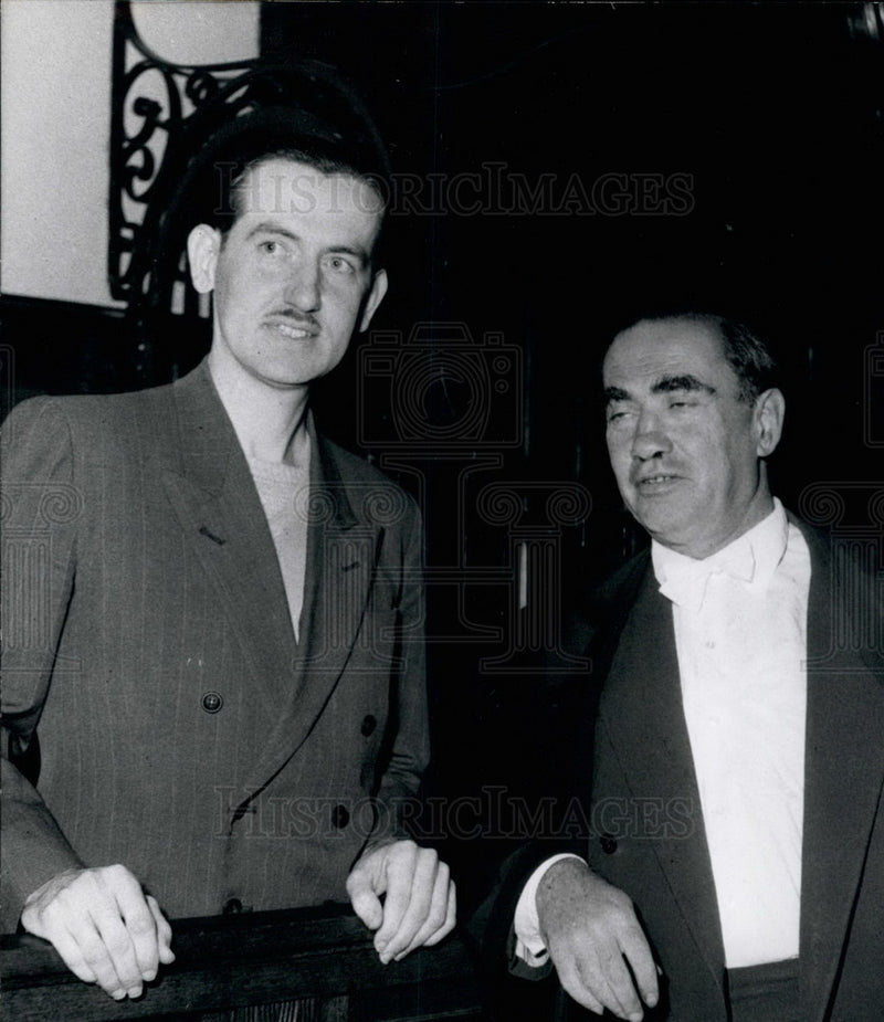 Load image into Gallery viewer, 1957 Press Photo Henry William Star Espionage Suspect Germany Doctor Proskauer
