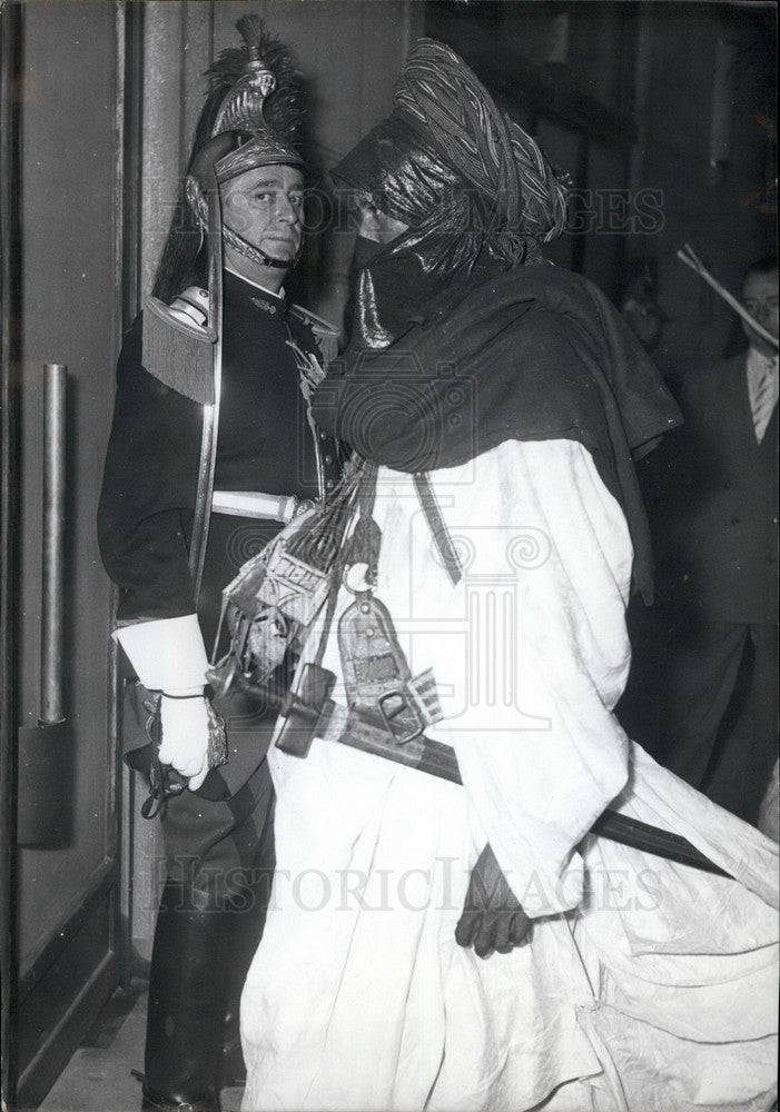 Load image into Gallery viewer, 1957 Press Photo Black Chiefs from French West Africa - KSB34667
