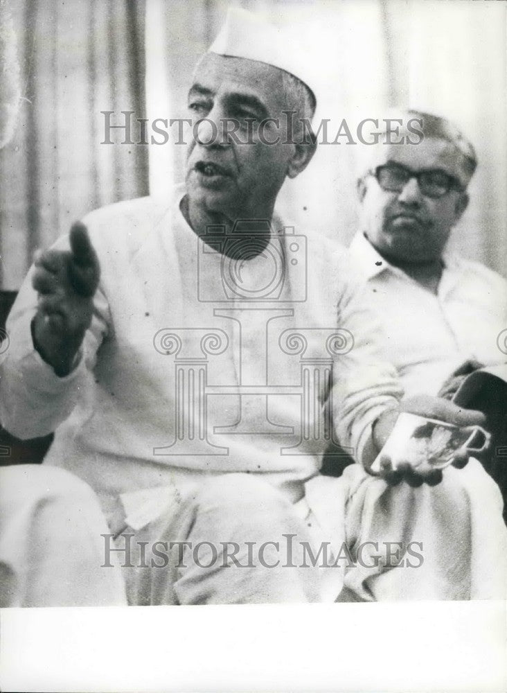 1974 Press Photo Non-Communist parties in India agree to merge - KSB36199- Historic Images