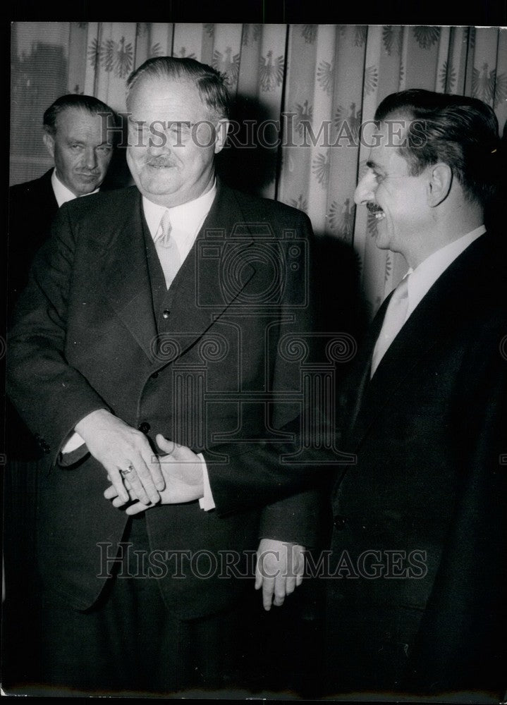 1953 Press Photo Jugoslav Secretary of State, Foreign Affairs, Koca Popvic- Historic Images