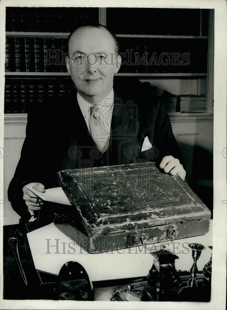 1957 Press Photo Peter Thorneycroft ,Chancellor of the Exchequer - KSB39609- Historic Images