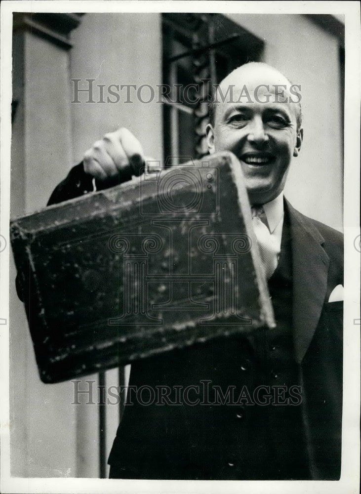 1957 Press Photo Chancellor of the Exchequer ,Mr. Peter Thorneycroft - KSB39611