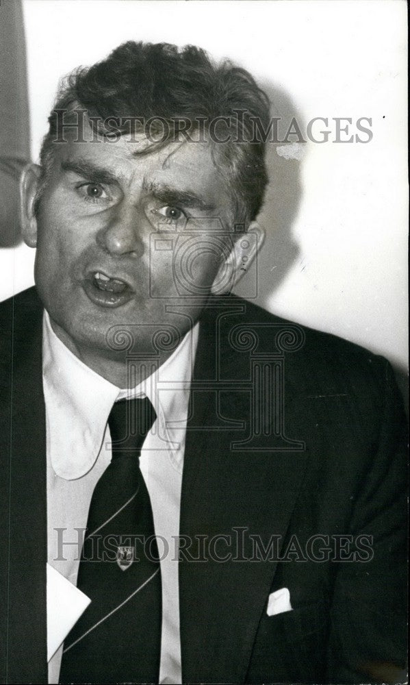 1976 Press Photo Bill Sirs,General Sec of TUC - KSB39705
