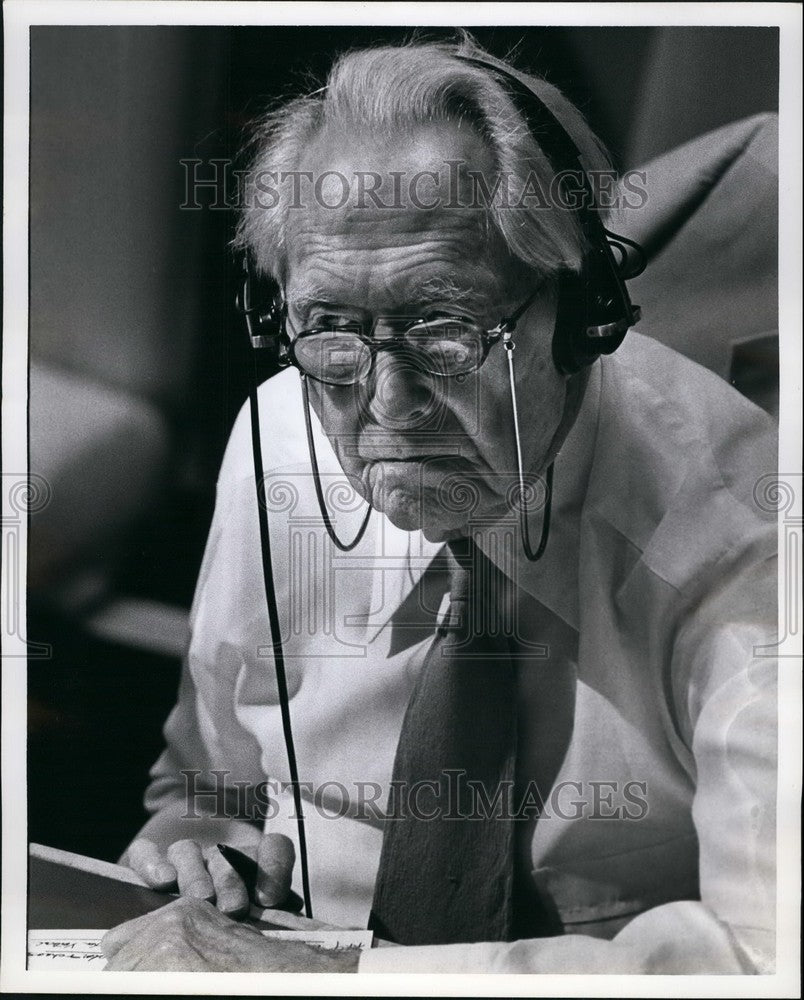 1978 Press Photo Lord Noel Baker, UN Disarmament - KSB40553